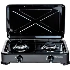 Настольная плита газовая Ravanson K-02TB двухконфорочная 