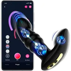 Смарт-вибратор для пар Fun Town Jive Black (SO8917) 