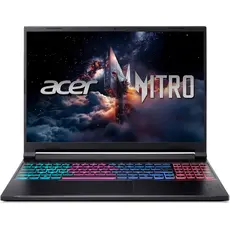 Ноутбук Acer 16" Nitro V 16S AI ANV16S-41 [ANV16S-41-R3SQ] (NH.U03EU.007) Obsidian Black 