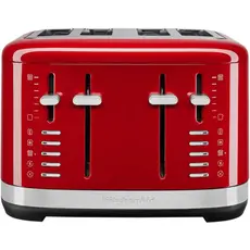 Тостер KitchenAid 5KMT4109EER, Страна регистрации бренда: США, Страна производитель: Китай, Доминирующий цвет: Красный 