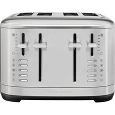 Тостер KitchenAid 5KMT4109ESX, Страна регистрации бренда: США, Страна производитель: Китай, Доминирующий цвет: Нержавеющая сталь 