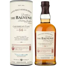 Виски Balvenie Caribbean Cask 14 лет выдержки односолодовый 0.7 л 43% (5010327524566) 