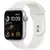 Apple Watch SE 2 2022 GPS 44mm Silver Aluminium Case with White Sport Band M/L MNTJ3 