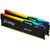 Оперативная память Kingston FURY DDR5-5600 65536MB PC5-44800 (Kit of 2x32768) Beast RGB Black (KF556C40BBAK2-64)  Оперативная память Kingston FURY DDR5-5600 65536MB PC5-44800 (Kit of 2x32768) Beast RGB Black (KF556C40BBAK2-64)