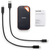 SanDisk Extreme PRO 2TB 2.5" USB 3.2 Gen2 Type-C 3D NAND (TLC) Black/Orange (SDSSDE81-2T00-G25) External" - изображение 3 SanDisk Extreme PRO 2TB 2.5" USB 3.2 Gen2 Type-C 3D NAND (TLC) Black/Orange (SDSSDE81-2T00-G25) External" - изображение 3