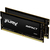 Оперативная память Kingston Fury SODIMM DDR4-3200 16384 MB PC4-25600 (Kit of 2x8192) Impact Black (KF432S20IBK2/16)  Оперативная память Kingston Fury SODIMM DDR4-3200 16384 MB PC4-25600 (Kit of 2x8192) Impact Black (KF432S20IBK2/16)