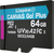 Kingston MicroSDXC 64GB Canvas Go! Plus Class 10 UHS-I U3V30 A2 (SDCG3/64GBSP) - зображення 3 Kingston MicroSDXC 64GB Canvas Go! Plus Class 10 UHS-I U3V30 A2 (SDCG3/64GBSP) - зображення 3