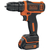 Аккумуляторная дрель-шуруповерт Black&Decker BDCDD12B  Аккумуляторная дрель-шуруповерт Black&Decker BDCDD12B