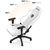 Кресло игровое Anda Seat Phantom 3 Size L White (AD18Y-06-W-PV) - изображение 6