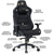 Геймерское кресло Cyberlux Apollo Black (GM-404 B) - изображение 3