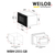 Встраиваемая микроволновая печь Weilor WBM 2551 GB - изображение 10