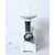 Мясорубка электрическая KUMTEL HMG-03 White - изображение 4