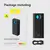 Повербанк Baseus Amblight 26800mAh 65W OE P10022402113-00 Black (001012028938) - изображение 9