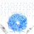 Гирлянда бахрома уличная (наружная) Springos 12 м 300 Led CL302 Blue - изображение 7