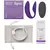 Вибратор для пар We-Vibe Sync 2 Purple с управлением через приложение, Цвет: Фиолетовый - изображение 18