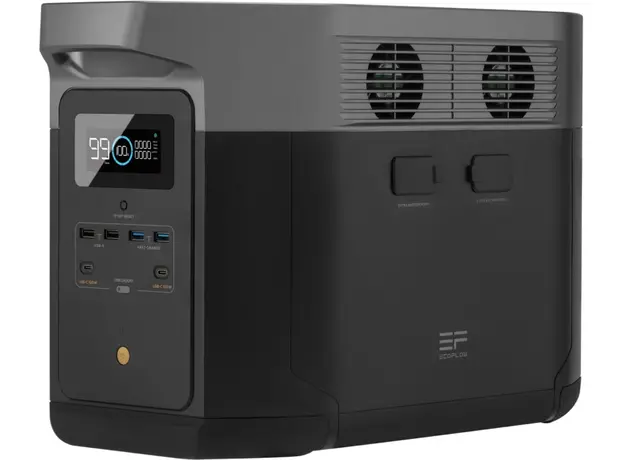 Зарядная станция EcoFlow Delta Max 1600 448000mAh 1612Wh 2000W Black (DELTAMAX1600-EU) - изображение 2