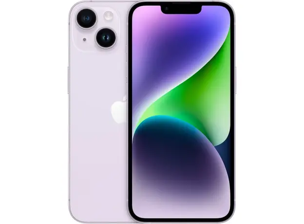 Apple iPhone 14 512GB Purple (MPX93RX/A) мобильный телефон с оптической стабилизацией 