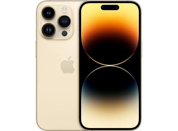 Мобильный телефон Apple iPhone 14 Pro 1TB Gold (MQ2V3RX/A)  Мобильный телефон Apple iPhone 14 Pro 1TB Gold (MQ2V3RX/A)