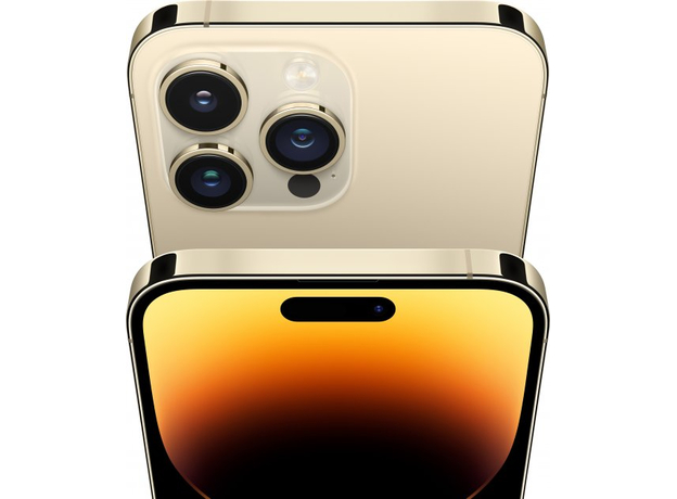 Мобильный телефон Apple iPhone 14 Pro 1TB Gold (MQ2V3RX/A) - изображение 5 Мобильный телефон Apple iPhone 14 Pro 1TB Gold (MQ2V3RX/A) - изображение 5