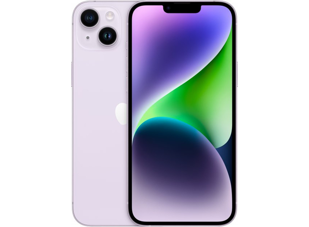 Apple iPhone 14 Plus 128GB Purple (MQ503RX/A) смартфон, Встроенная память: 128 ГБ, Цветовое название: Purple  Apple iPhone 14 Plus 128GB Purple (MQ503RX/A) смартфон, Встроенная память: 128 ГБ, Цветовое название: Purple