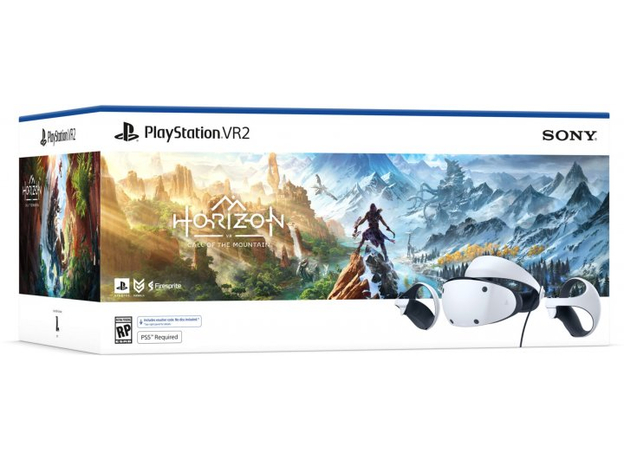 Очки виртуальной реальности Sony PlayStation VR2 + Horizon Call of the Mountain  Очки виртуальной реальности Sony PlayStation VR2 + Horizon Call of the Mountain