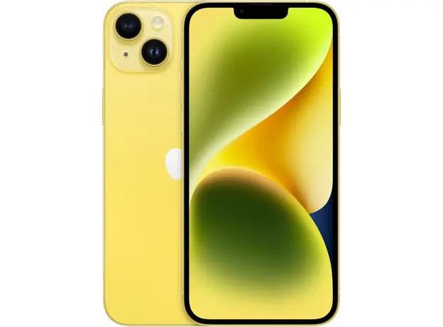 Мобильный телефон Apple iPhone 14 Plus 128GB Yellow (MR693RX/A), Встроенная память: 128 ГБ, Цветовое название: Yellow 