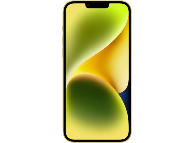 Мобильный телефон Apple iPhone 14 Plus 128GB Yellow (MR693RX/A), Встроенная память: 128 ГБ, Цветовое название: Yellow - изображение 2 Мобильный телефон Apple iPhone 14 Plus 128GB Yellow (MR693RX/A), Встроенная память: 128 ГБ, Цветовое название: Yellow - изображение 2