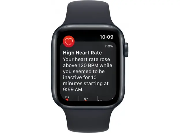 Apple Watch SE 2 2022 GPS 44mm Midnight Aluminium Case MNTG3 - зображення 2