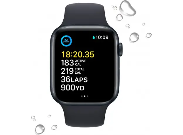 Apple Watch SE 2 2022 GPS 44mm Midnight Aluminium Case MNTG3 - зображення 5