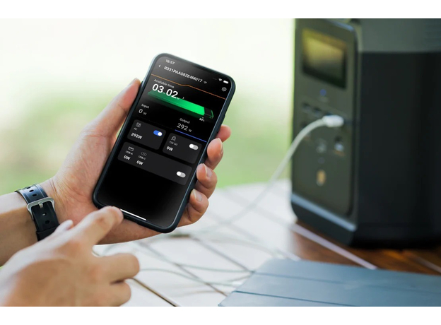 Портативная зарядная станция EcoFlow Delta 2 Max (EFDELTA2Max-EU) 2400W (2048Wh) - изображение 7 Портативная зарядная станция EcoFlow Delta 2 Max (EFDELTA2Max-EU) 2400W (2048Wh) - изображение 7