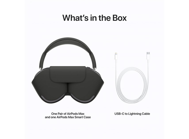 Apple AirPods Max Space Gray MGYH3TY/A, Название расцветки: Space Gray - изображение 4 Apple AirPods Max Space Gray MGYH3TY/A, Название расцветки: Space Gray - изображение 4