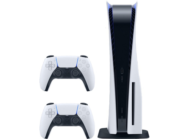 Игровая приставка Sony PlayStation 5 (PS5) Blu-ray Edition 825GB White/Black UA + DualSense Bundle, Комплектация : 2 Геймпада, Объем: 825 ГБ, Дисковод: С дисководом  Игровая приставка Sony PlayStation 5 (PS5) Blu-ray Edition 825GB White/Black UA + DualSense Bundle, Комплектация : 2 Геймпада, Объем: 825 ГБ, Дисковод: С дисководом