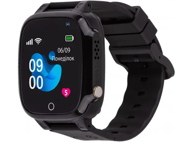 AmiGo GO008 MILKY GPS WIFI Black (873291), Маркетинговый цвет: Black 