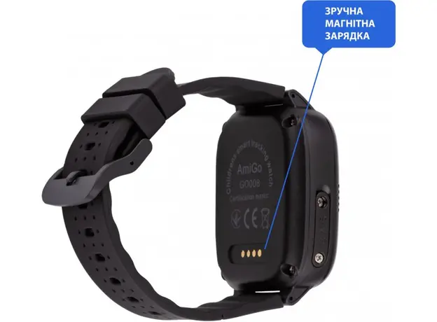 AmiGo GO008 MILKY GPS WIFI Black (873291), Маркетинговый цвет: Black - зображення 3
