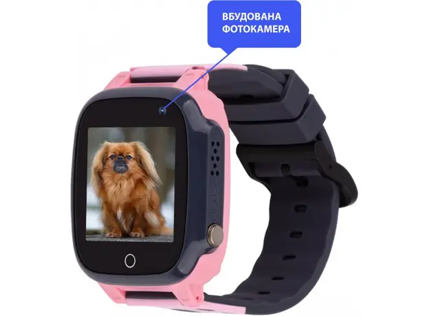 AmiGo GO008 MILKY GPS WIFI Pink (873293), Маркетинговый цвет: Pink - изображение 3