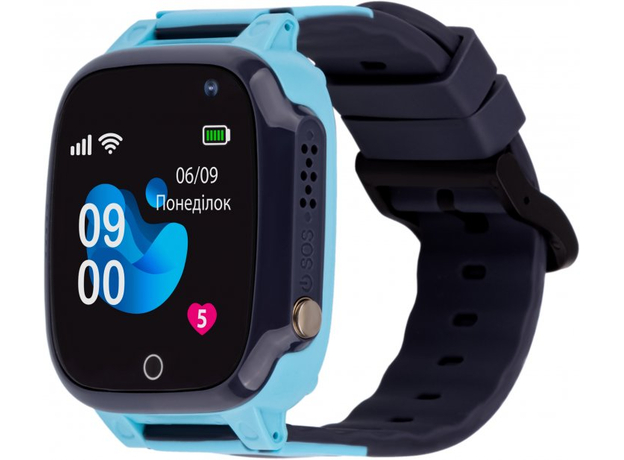 Детские смарт-часы AmiGo GO008 MILKY GPS WIFI Blue (873292), Маркетинговый цвет: Blue  Детские смарт-часы AmiGo GO008 MILKY GPS WIFI Blue (873292), Маркетинговый цвет: Blue