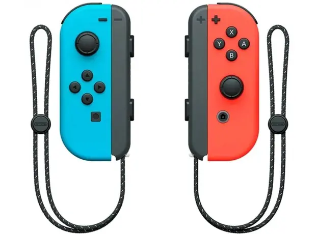 Nintendo Switch OLED with Neon Blue and Neon Red Joy-Con, Цвет корпуса: Красный, Объем: 64 ГБ - зображення 4