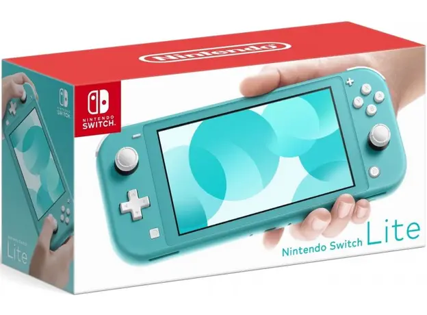 Портативная игровая приставка Nintendo Switch Lite Бирюзовый (045496452711), Цвет корпуса: Бирюзовый, Объем: 32 ГБ - изображение 4