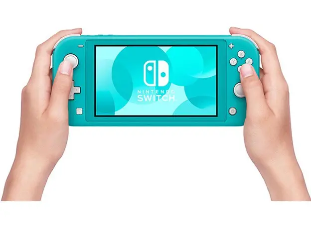 Портативная игровая приставка Nintendo Switch Lite Бирюзовый (045496452711), Цвет корпуса: Бирюзовый, Объем: 32 ГБ - изображение 3