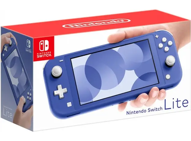 Портативная игровая приставка Nintendo Switch Lite Синяя (045496453404), Цвет корпуса: Синий, Объем: 32 ГБ - изображение 5