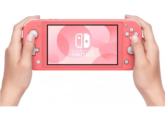 Портативная игровая приставка Nintendo Switch Lite Коралловый (045496453176), Цвет корпуса: Коралловый, Объем: 32 ГБ - изображение 3