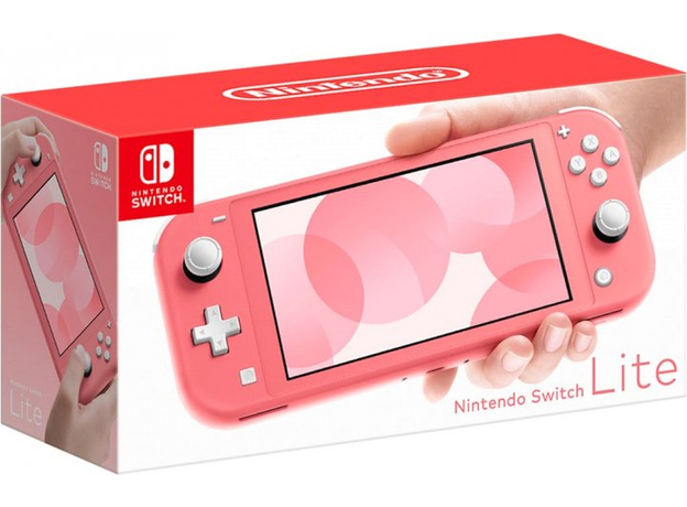 Портативная игровая приставка Nintendo Switch Lite Коралловый (045496453176), Цвет корпуса: Коралловый, Объем: 32 ГБ - изображение 5 Портативная игровая приставка Nintendo Switch Lite Коралловый (045496453176), Цвет корпуса: Коралловый, Объем: 32 ГБ - изображение 5