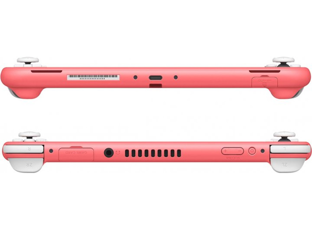 Портативная игровая приставка Nintendo Switch Lite Коралловый (045496453176), Цвет корпуса: Коралловый, Объем: 32 ГБ - изображение 4 Портативная игровая приставка Nintendo Switch Lite Коралловый (045496453176), Цвет корпуса: Коралловый, Объем: 32 ГБ - изображение 4