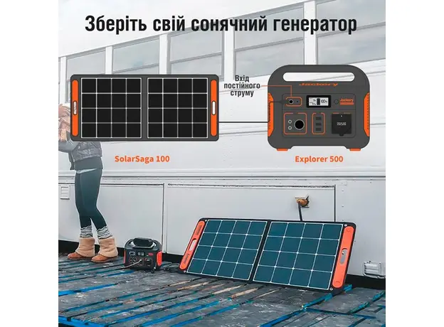 Зарядная станция Jackery Explorer 500 518Wh, 500W, Номинальная мощность (общая): 500 Вт - изображение 9