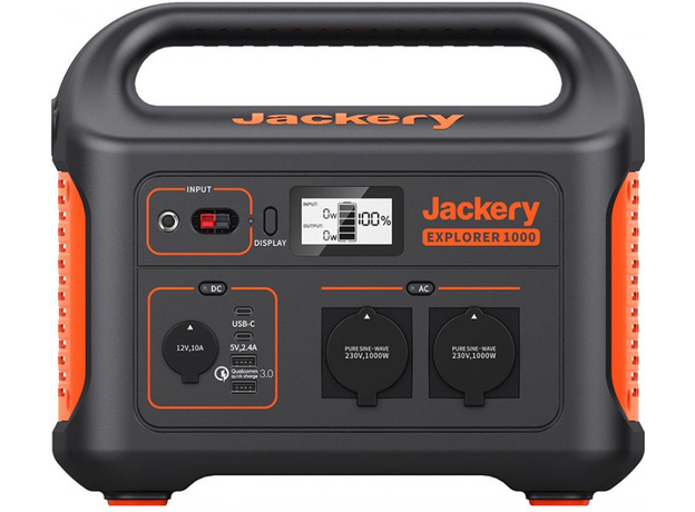 Зарядная станция Jackery Explorer 1000EU, Загальна вихідна потужність: 1000 Вт  Зарядная станция Jackery Explorer 1000EU, Загальна вихідна потужність: 1000 Вт