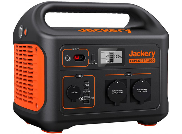 Зарядная станция Jackery Explorer 1000EU, Загальна вихідна потужність: 1000 Вт - зображення 3 Зарядная станция Jackery Explorer 1000EU, Загальна вихідна потужність: 1000 Вт - зображення 3