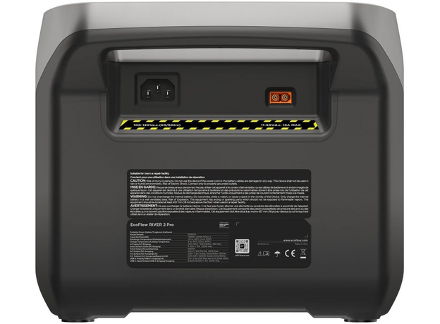 Зарядная станция EcoFlow River 2 Pro 768Wh 213333mAh 800W Grey (RIVER2PRO) - изображение 7 Зарядная станция EcoFlow River 2 Pro 768Wh 213333mAh 800W Grey (RIVER2PRO) - изображение 7