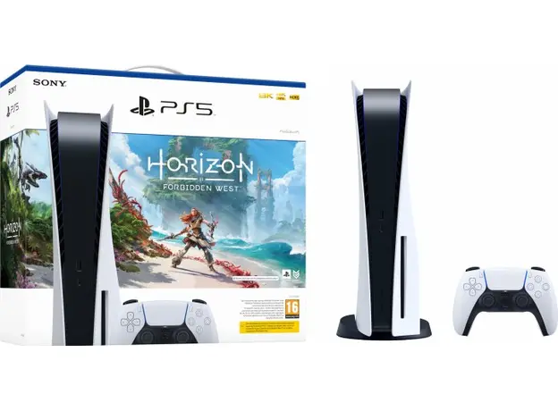 Sony PlayStation 5 Blu-ray Edition + Horizon Forbidden West Bundle - изображение 2