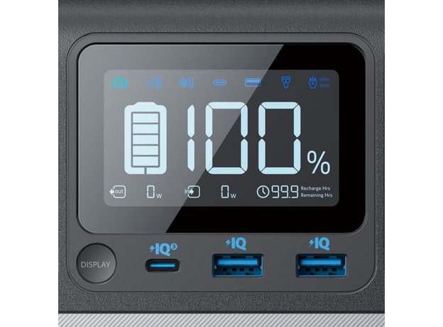 Зарядная станция ANKER PowerHouse 521 256Wh, 200W EU - изображение 11 Зарядная станция ANKER PowerHouse 521 256Wh, 200W EU - изображение 11