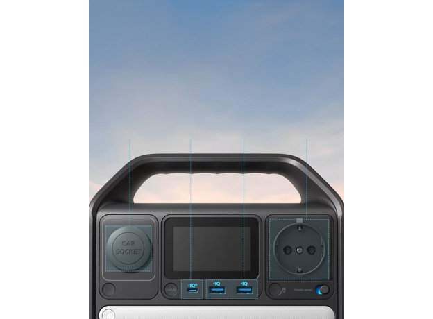 Зарядная станция ANKER PowerHouse 521 256Wh, 200W EU - изображение 19 Зарядная станция ANKER PowerHouse 521 256Wh, 200W EU - изображение 19
